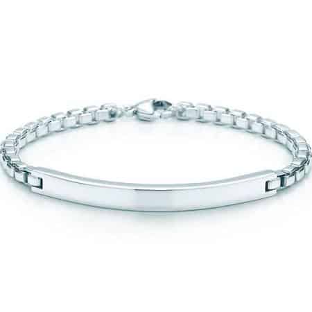 pulsera de plata esterlina para hombre