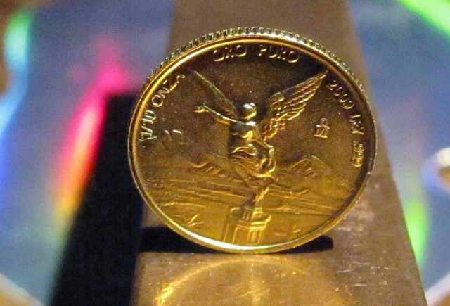 moneda de oro