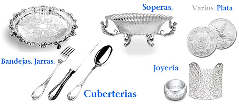 Cuberteria plata